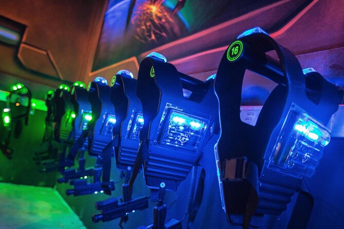Amasing 2 Laser Tag Games in Brussels (40mn) - Space Fun Games Brussels: laser tag that works for kids and grown-ups