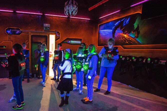 Amasing 2 Laser Tag Games in Brussels (40mn) - Where to go: Sint Michielswarande 97 and what to expect on arrival