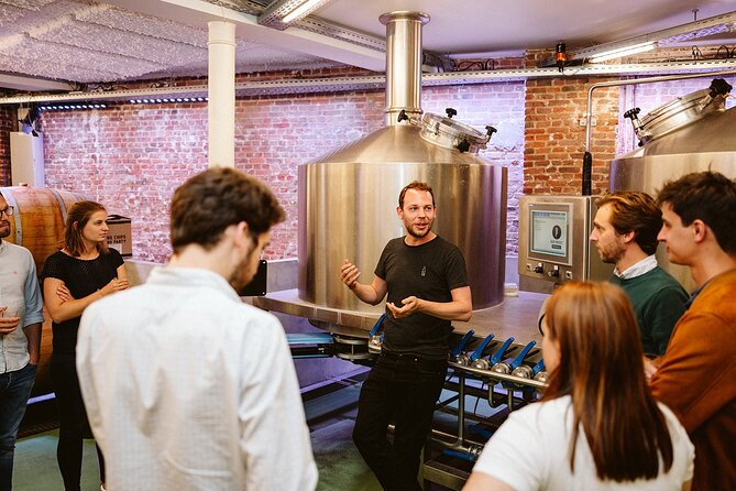 Beer Tasting Tour in Brussels - Stop Inside the Brewery: Brewing Process Explained in Human Terms