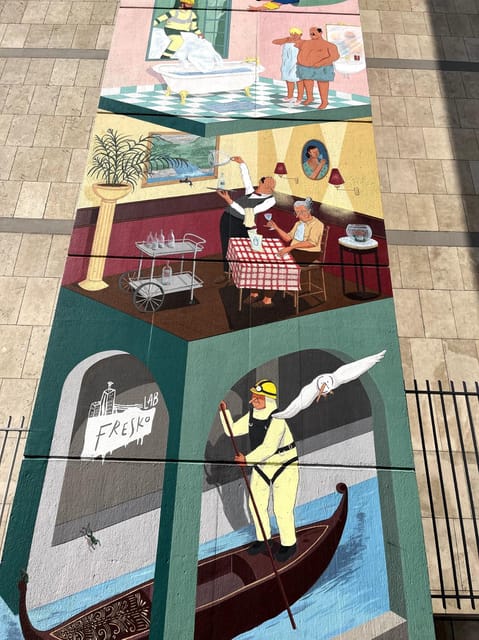 Brussels: 2 hours Private Walking Tour of the Comics Walls - Finish point: Rue des Six Jetons and where to go next