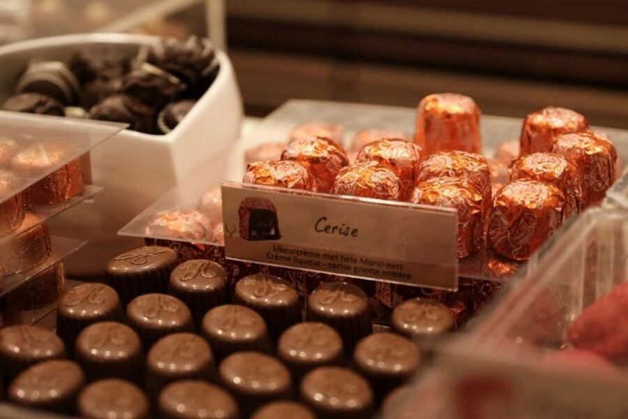 Brussels: Beer and Chocolate Pairing Class with Tastings - Where the class is held: Voldersstraat 30 near the Grand-Place