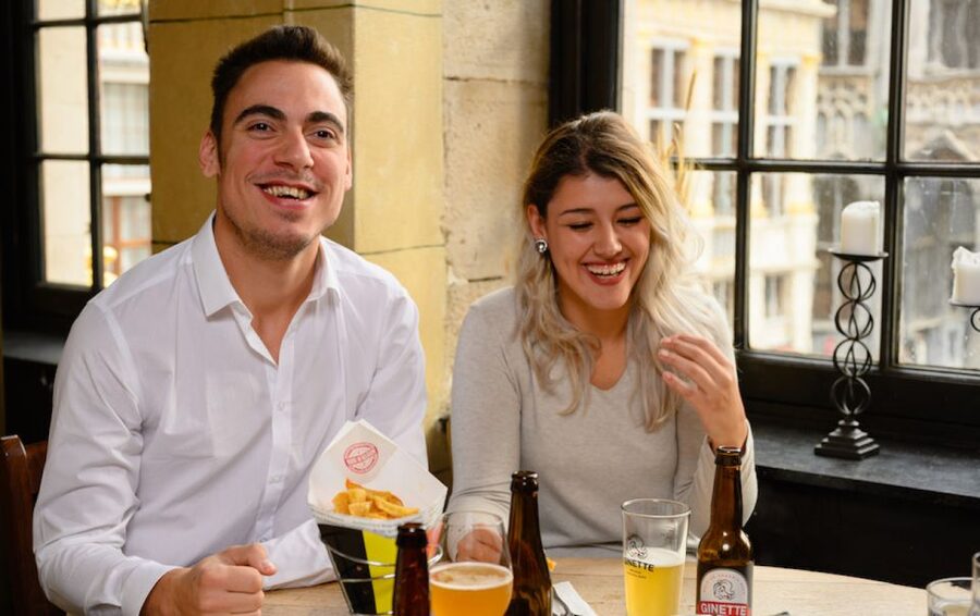Brussels: Belgian Chocolate, Beer, and Fries Tasting Tour - Chocolate first: six pralines and why the pairings matter