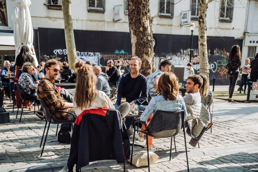 Brussels Comics & Street Art: Private Walking Tour - Boulevard Simon Bolivar: where the city walls become the main event