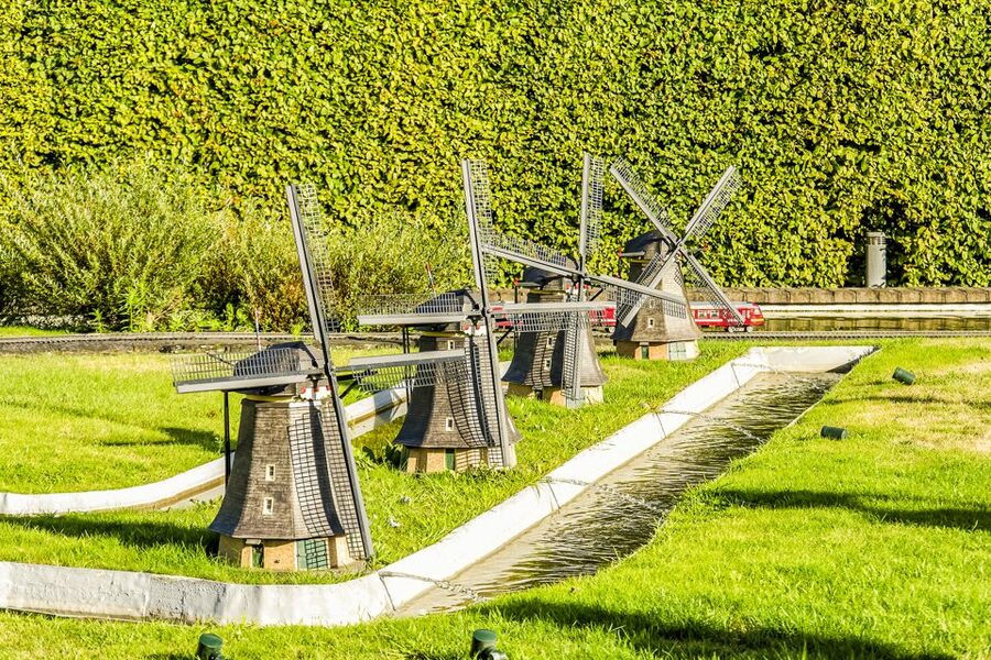 Brussels: Entry Ticket to Mini-Europe - Interactive animations: Stockholm bells and Kinderdijk windmills