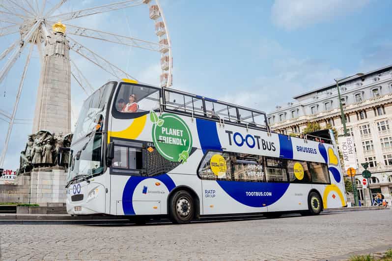 Brussels: Hop-On Hop-Off Bus Tour& Belgian Beer World Museum - Key things to know before you ride