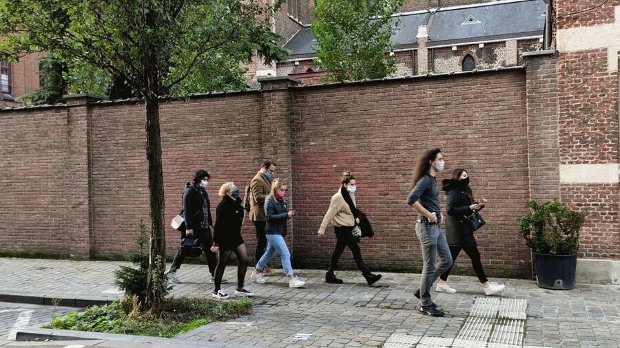 Brussels: Outdoor City Escape Game With Drinks - The walking plan: about 3 km over 2.5 hours