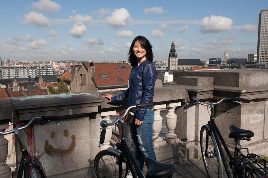 Brussels: Sightseeing Bike Tour - Court House and the rhythm of civic buildings