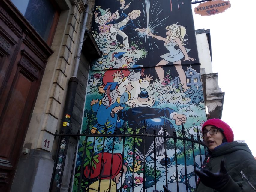 Brussels: The comic book walls walking tour - Value and price: when 17 dollars turns into learning
