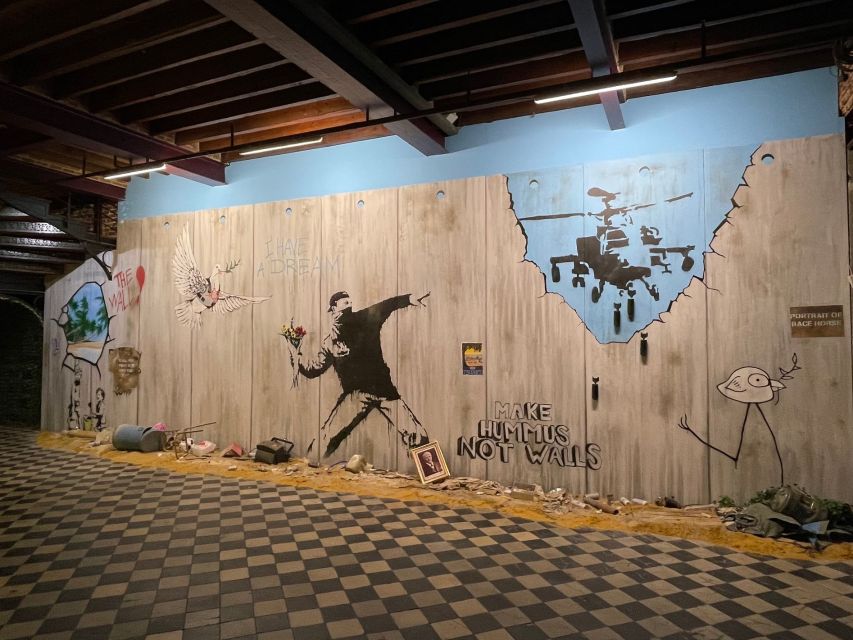 Brussels: The World of Banksy Museum Permanent Exhibition - Entering the Museum Near the Brussels Squares