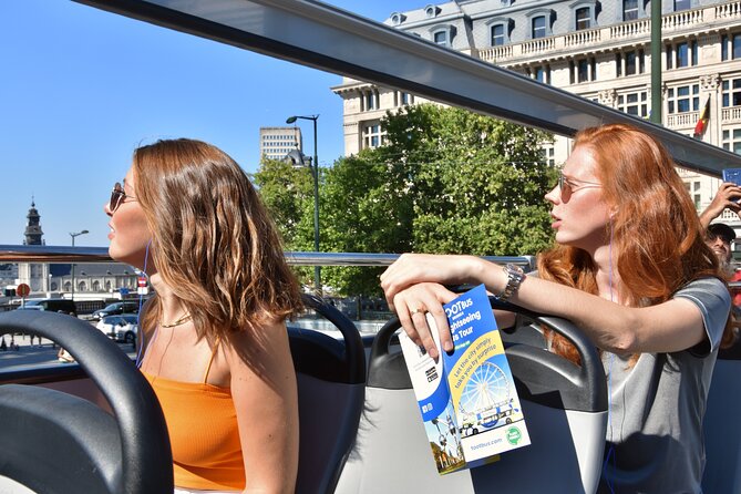 Brussels Tootbus Discovery Hop On Hop Off Bus and walking tours - The practical bus experience: electric ride, two decks, and real-world comfort