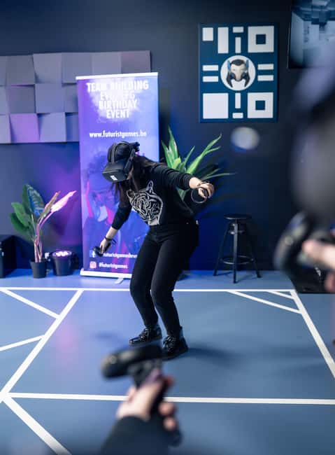 Brussels: Virtual Reality gaming, Arena - Futurist Games Brussels: a day of VR missions in the middle of the city