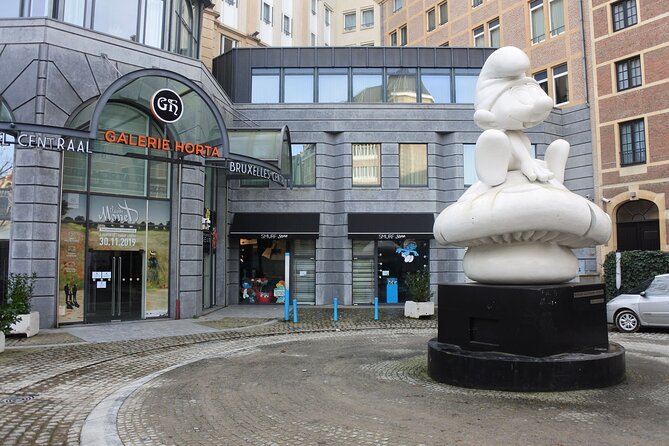 Comic Book Tour in Brussels - Boulevard Anspach (stop 1): where the comic journey starts