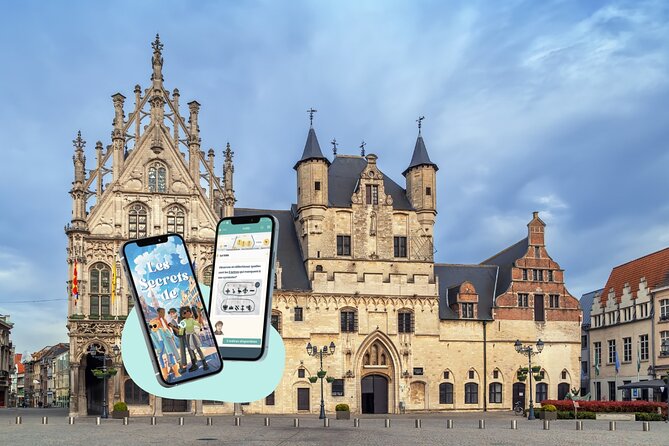 Discover the secrets of Mechelen while playing! Escape room - Walking missions through famous facades and little-known corners