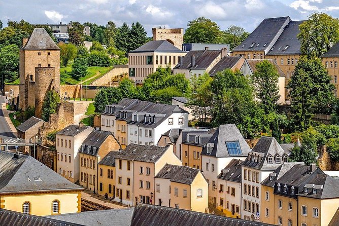 Excursion to Luxembourg and Dinant from Brussels - Grund and the final viewpoint: a UNESCO neighborhood feel