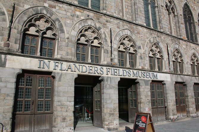 Flanders World War I Battlefields Private Tour from Brussels - Menin Gate Memorial, Ypres free time, and lunch planning
