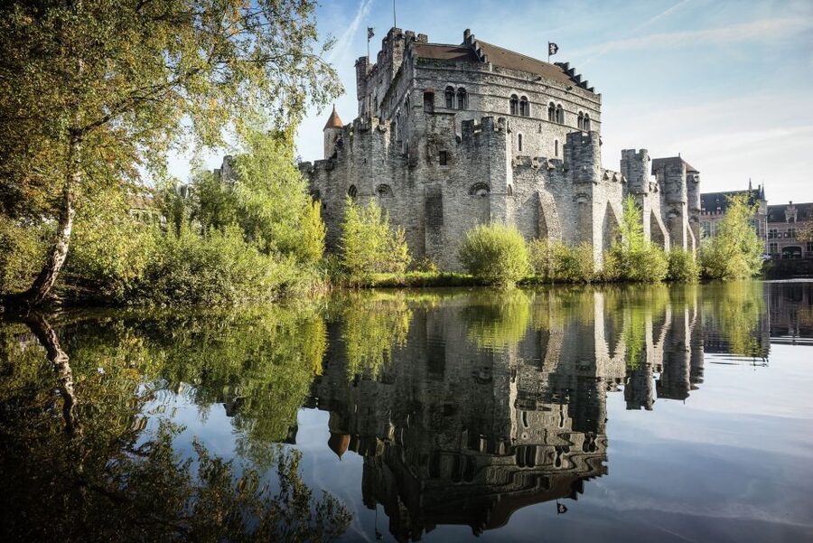 From Brussels: Bruges and Ghent Full-Day Trip by Train - Ghent: Saint Bavo Cathedral’s Mix of Styles, Then Port Views at Graslei