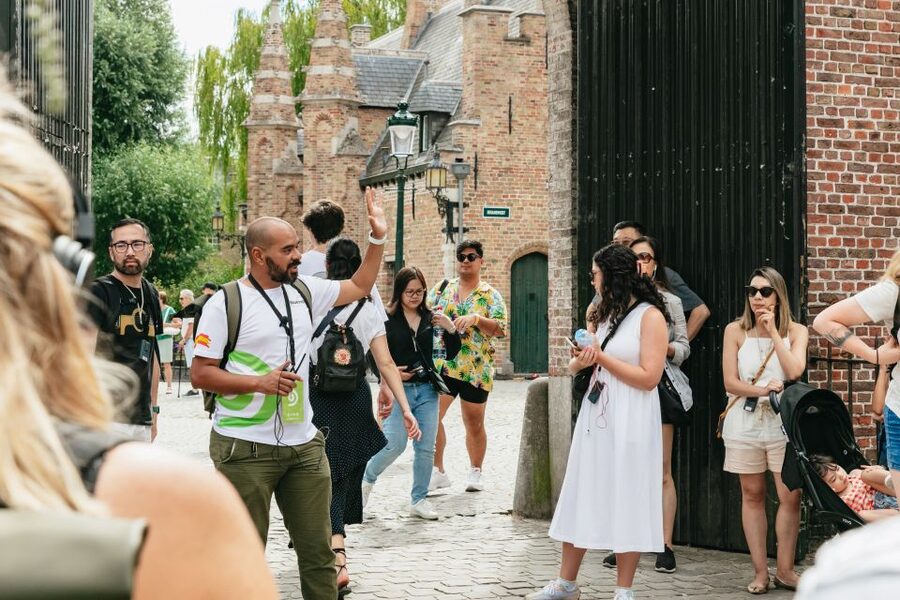 From Brussels: Guided Day Trip to Bruges and Ghent - Bruges set pieces: Rozenhoedkaai, the Belfry, and Grote Markt
