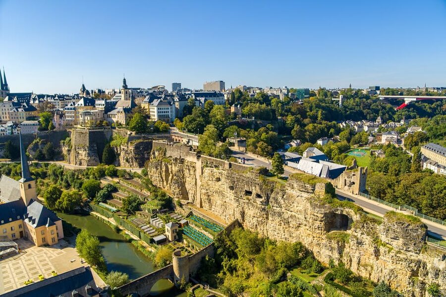 From Brussels: Luxembourg Tour with Dinant Visit - Valley sights and the Casemates trail: Alzette river and Neumünster area