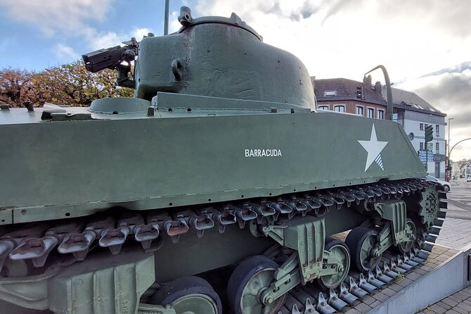 From Brussels: Patton's Battle of the Bulge Day Trip (LUX+BE) - Bastogne main square and the MacAuliffe resistance story