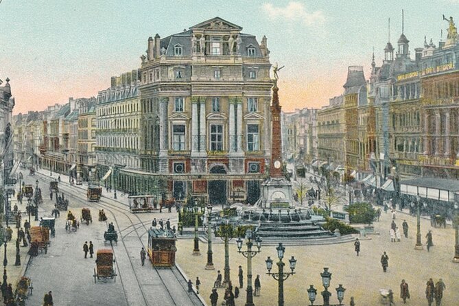 Guided tour: Brussels Crime Scenes - Place du Jardin aux Fleurs: A Villainous Crime With Unusual Loot