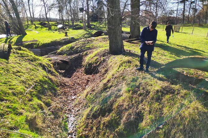 Historic Ypres WWI Sites - Tour from Brussels - Hill 62 and Sanctuary Wood: preserved trench lines and striking 3D photos