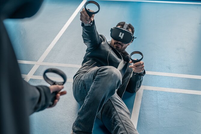 Virtual reality adventure in Brussels in Virtual Zone - The 1-hour flow: how the session usually plays out