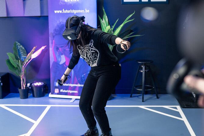 Virtual reality adventure in Brussels in Virtual Zone - Game choices: from space and seabed to zombies and versus battles
